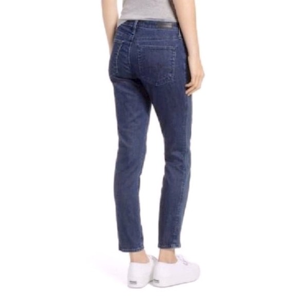 AG ADRIANO GOLDSCHMIED  Prima Pintuck Ankle Cigarette Jeans size 27‎ - Picture 2 of 10